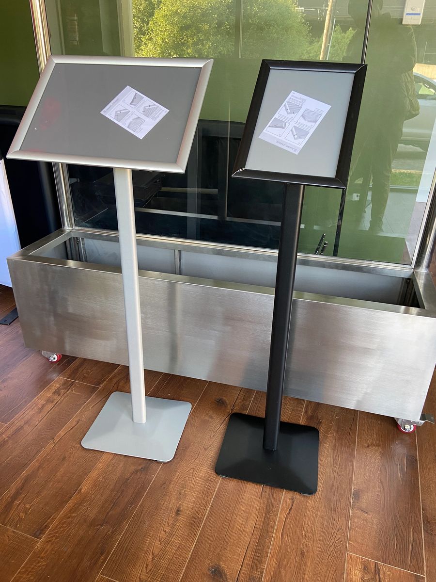 Snap Frame Menu Stand