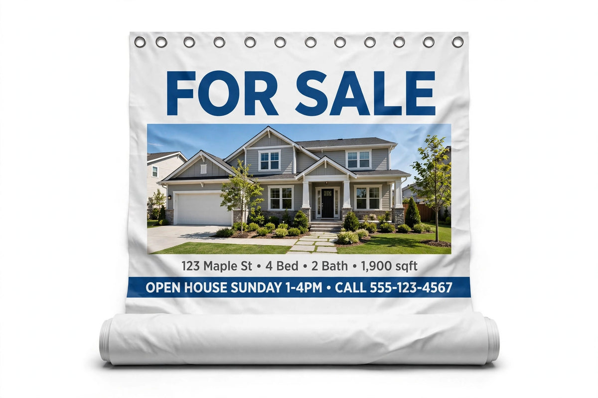 Vinyl Banners - Custom Size (per m2)